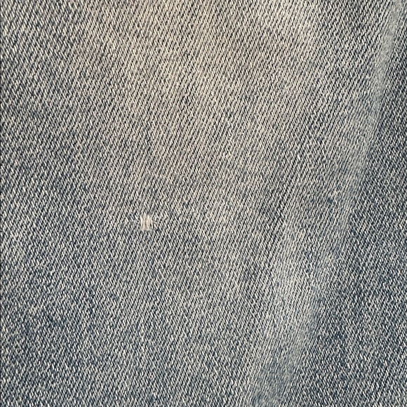 Mother High Waisted Looker Ankle Fray Au Revoir Wash Stretch Size 29 - Picture 13 of 14